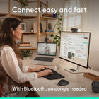 Logitech Signature Comfort Plus Combo MK880 Wireless Keyboard and Mouse Combo - Black-Designed for sustainability: The plastic parts are made with a minimum of 49% post-consumer recycled plastic