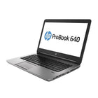 HP Refurbished ProBook 640 G3 14" Laptop - Intel Core i5-7200U - 256 GB SSD - 16 GB RAM - Windows 10 Pro-16GB & DDR4