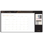 Mead 2027 West Village 12 Month Desk Pad - 18" H x 11" W - Bilingual-Page size: 17-3/4" H x 10-7/8" W