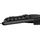 Incase By Microsoft Ergonomic Keyboard - French Canadian - Black-Dedicated short-cuts to Microsoft 365, Expressive Key, search, media controls and three quick-access keys to activate your first three Taskbar applications
