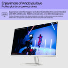 HP HP 524sw 24" IPS Class Full HD LCD Monitor - White - 94C21AAABA-3-Sided Micro-Edge Bezel: Maximize your viewing area to see and do more.
