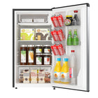 Arctic Chef 3.2 CU FT Compact Mini Fridge - Stainless Steel (ACFR322)-Invisible recessed door handle offers a sleek design that will compliment any decor