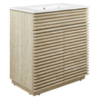 Modway Render 30" Bathroom Vanity With Sink - White-Bathroom Vanity and Sink Combo