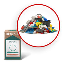 TerraCycle Cleaning Supplies and Accessories - Zero Waste Box - Small-Recycle empty non-hazardous cleaning items and packaging, including: plastic brooms, mops, buckets, synthetic dry cleaning pads, synthetic wet cleaning pads, dust pans, empty spray bottles, empty detergent bottles and nozzles, empty cleaning product bottles, lid tops, and dryer sheets.