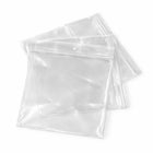 KL Rubber Resealable Polyethylene Bag with Hang Hole - 4 Mil - 8" x 8” - 1000 Pack-Approved for direct food contact — ideal for meats, produce, and dry goods