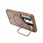 Blu Element Chromatic Kick with Magnets Cell Phone Case for Galaxy S26+ - Brown-Sleek and slim