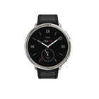 Amazfit Active 2 Smartwatch with Leather Band & Heart Rate Monitor - 44mm - Black-Precise heart rate and sleep data with BioTracker technology