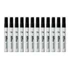 Hilroy Permanent Markers - Low Odour Ink - Chisel Point - Black - 12 Pack-8