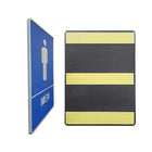 Futech Man with Braille Washroom Sign - Blue - 2 Pack-Braille Design