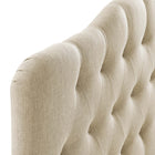 Modway Annabel Upholstered Fabric Queen Headboard - Beige-6