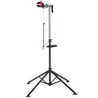 HOMCOM Height Adjustable Bike Repair Stand-Solid steel frame in long lasting construction