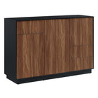 Modway Holden 47" Sideboard - Black Walnut-MDF and Particleboard