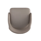 Manhattan Comfort Tremont 21.7" Modern Leatherette Upholstered Dining Chair - Taupe - Set of 2-23.6" L x 23" W x 33.9" H