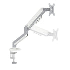 Uplite Single Monitor Mount - Height Adjustable - Gas Spring Arm for 15" - 32" Screen-Adjustable arm offers 175° tilt, 360° swivel, 360° rotation.