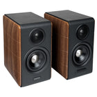 Edifier S880DB MKII Hi-Res Audio Wireless with LDAC 88W RMS Bluetooth Active 2.0 Bookshelf Speakers - Walnut-The S880DB MKII is equipped with high-performance chipsets from Texas Instruments and XMOS XU216, ensuring top-tier digital audio processing. These core modules support high-resolution audio at no less than 24bit/96kHz, delivering exceptional sound quality with ultra-low distortion. The system's powerful circuitry offers top-tier signal processing and superior audio fidelity