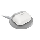 Bose Sport Open Earbuds - White-Charging: Approximately 2 hours for a full charge using the included stationary charging base