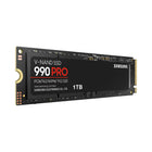 Samsung 990 PRO 1 TB PCIe 4.0 NVMe M.2 Internal Solid State Drive-Samsung V-NAND 3-bit MLC storage memory and Samsung 1 GB Low Power DDR4 SDRAM cache memory