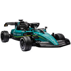Qaba Aston Martin Licensed Electric 12V Kids Ride on Go Kart w/ Remote - Green-Aston Martin licensed design enhances the thrill of riding 