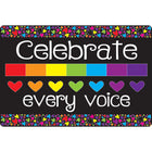 Ashley Productions Smart Poly Computer Mouse Pad - Celebrate Every Voice - 10 Pack-Say hello to a boost of motivation every time you click and scroll.