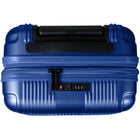 Champs Marquis 3 Piece Luggage Set - Navy-Light-weight trolley. Adjustable height, aluminum telescopic trolley system