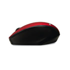 Verbatim Notebook Multi-Trac Blue LED Wireless Mouse - Red-Comfortable ergo-friendly shape and easy-grip surface