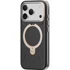 Torras Ostand Q3 VegSkin Series Case for iPhone 17 Pro - Black-360° Spin Magnetic Stand. Unlimited stand angles, ultimate 360° convenience.
Seamless integration with no bulk on the back.
18N mighty magnetic power for fast and uninterrupted wireless experience.