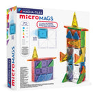 MAGNA-TILES mircoMAGS 70-Piece Deluxe Magnetic Construction Set-Superior Quality: MAGNA-TILES pieces are made from food-grade, non-toxic MABS plastic that’s free from BPAs, phthalates, and latex. Our magnets are selected with kids in mind, letting them easily pull apart tiles for safe, frustration-free building. 