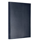Gry Mattr Pocket Notebook Zipper Closure - Blue-Vegan Leather cover