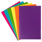 JAM Paper Legal Heavy Duty Plastic 2 Pocket Presentation Folders - Assorted Fashion Colours - 6 Pack-Quantity: 6 Folders per Pack | One for each subject & project 