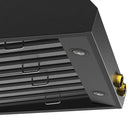 KUCHT KRHG300-GL-C 30" 900 CFM Wall Mounted Range Hood with Digital Controls - Gemstone/Gold-Equipped with two LED lights, this seamless design pro-style range hood will give you better visibility while cooking and enhance the look of your pro-style Kucht range