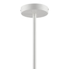 Modway Sunlit Squiggle 2-Arm Pendant Light - Natural/White-Assembly Required