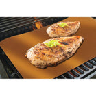 Gotham Steel Copper Grill and Baking Mats - Set of 3-Ultra-Nonstick Technology: Get healthier foods, easy food release and an effortless cleanup with Gotham Steel's Nonstick Technology- Gotham Steel grill mats are 100% nonstick with no oils or butters needed, ensuring no food or liquids will stick to your mat while using