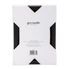 Gry Mattr Wood Photo Frame without Mat - Black -  4" x 6"-Landscape or Portrait