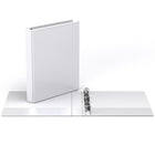 Davis Group Easyview Premium Binder - Round Ring - Customizable - 1" - White - 6 Pack-1"