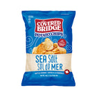 Covered Bridge Potato Chips Sea Salt - Kettle Cooked - 60g - 24 Pack-Kettle cooked