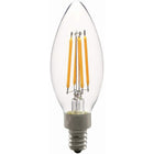 Northern Stars LED Light Bulb LE-4B10/CL/40 4000K 120V 4W E12 350 to 40W - clear - 10 Pack-Clear