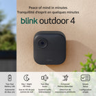 Amazon Blink Outdoor 4 Wire-Free 1080p Full HD IP Security Camera System - Black-With Blink's proprietary chip technology, it runs on two AA batteries that last up to two years with regular use
