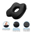 Mount-It Ergo Collection Ergonomic Seat Cushion-Dimensions: 18.5" L x 14.6" W x 3.15" D