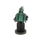 Exquisite Gaming The Mandalorian: Boba Fett Mandalorian Cable Guy Controller Holder & Phone Stand-4