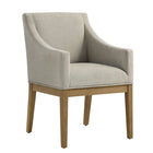 Modway Alton Fabric Upholstered Dining Armchair - Linen Natural-Versatile Dining Armchair