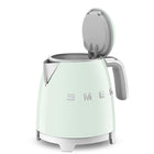 SMEG 50s Retro Style 3-cup Mini Electric Kettle - Pastel Green-Compact and practical, with a 0.8L capacity, equivalent to 3 cups, ideal for any space