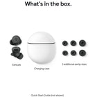 Google Pixel Buds 2a - Wireless Earbuds with Active Noise Cancellation - Hazel-Tensor A1 - Google Tensor A1 powers every beat - With the Tensor A1 chip in Pixel Buds 2a, music sounds crisper, richer and more detailed, and calls are clearer than ever before
