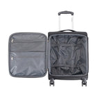 Samsonite ZoomR 360 Spinner Carry-On Luggage - 21.5" - Grey-Dual Spinner wheels make it easy to navigate narrow airplane aisles as well as over a variety of surfaces