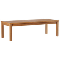 Modway Upland Outdoor Patio Teak Wood Coffee Table - Natural-Modern Outdoor Teak Coffee Table