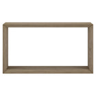 Hudson&Canal Osmond 55"W Console Table - Antiqued Grey Oak-Table is made of high-quality and durable MDF materials