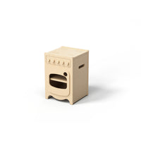 Mitybilt Dramatic Play Stove - 16" L x 16" D x 24" H -Tough protective lacquer finish