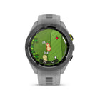 Garmin Approach S70 - Black Ceramic Bezel with Grey Silicone Band-7