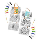 Art 101 DIY Hanging Canvas Art Set - 2 Pack-Includes two trendy, seamless designs