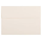 JAM Paper A7 Strathmore Invitation Envelopes - 5.25" x 7.25" - Natural White Linen - 50 Pack (82011I)-Natural White Linen Paper Envelopes