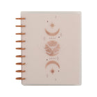 The Happy Planner 2025-2026 Muted Mariposa 12-Month Sustainable Planner-The dashboard layout includes a section to list errands, grocery lists, bills, and to-dos while the right side has daily boxed spaces for daily reminders or plans